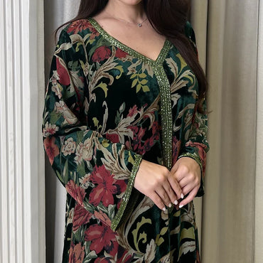 Printed Velvet Handmade