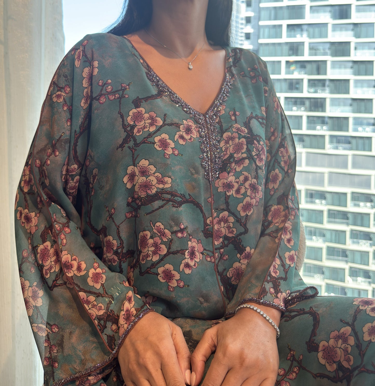 Chiffon Handmade Embroidery