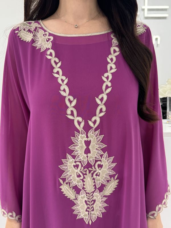 Chiffon Machine Embroidery