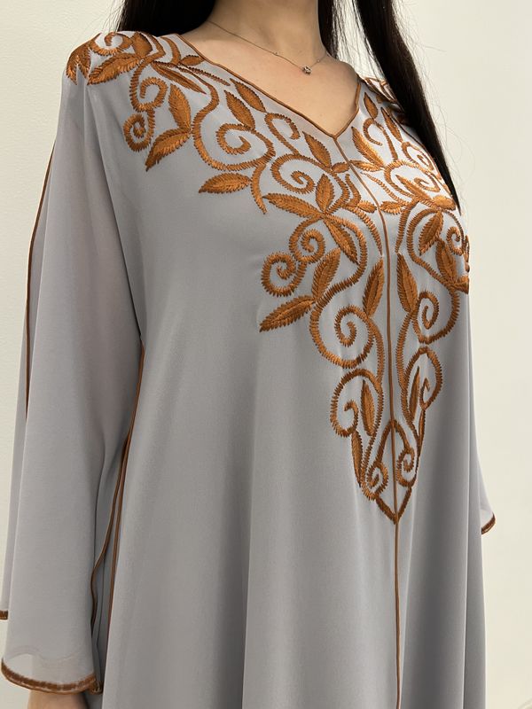 Chiffon Machine Embroidery