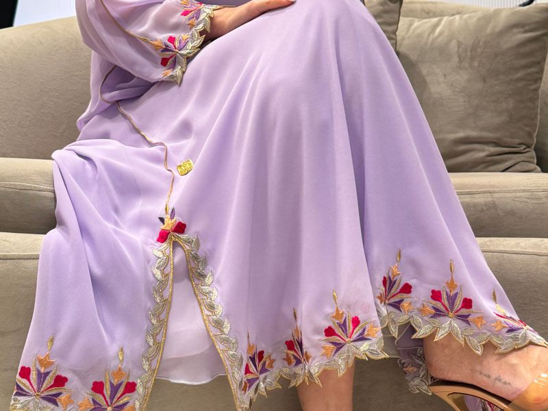 Chiffon Machine Embroidery