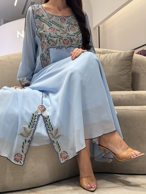 Chiffon Machine Embroidery