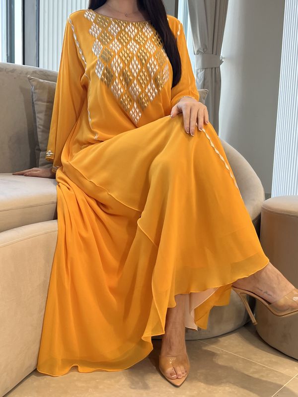 Chiffon Machine Embroidery