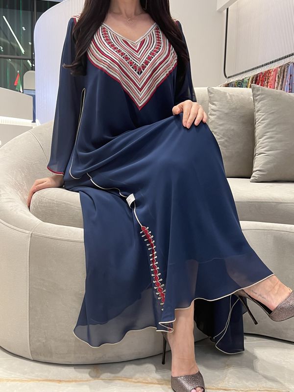 Chiffon Machine Embroidery