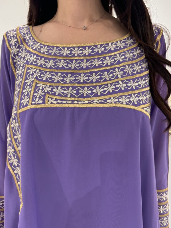 Chiffon Machine Embroidery