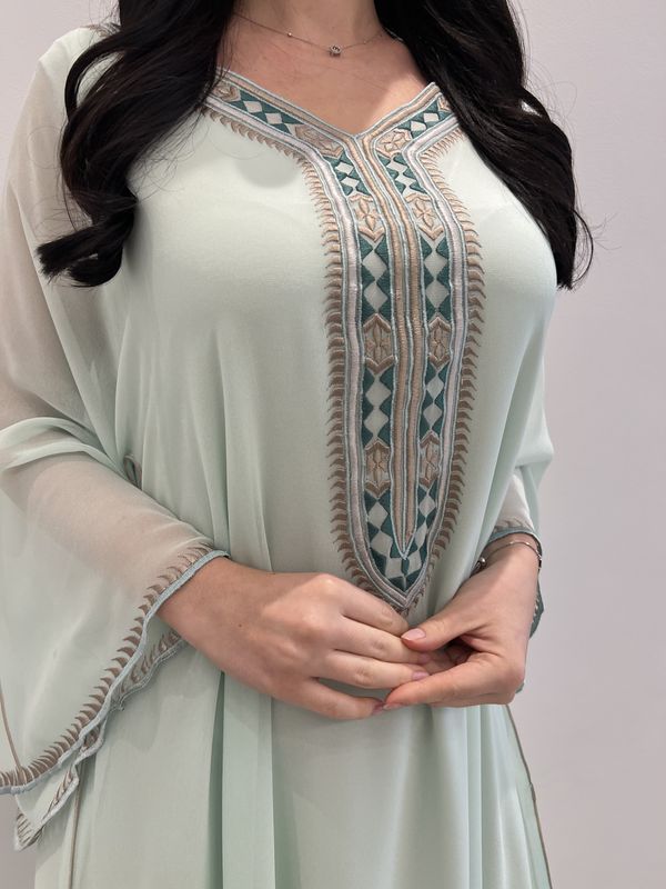 Chiffon Machine Embroidery