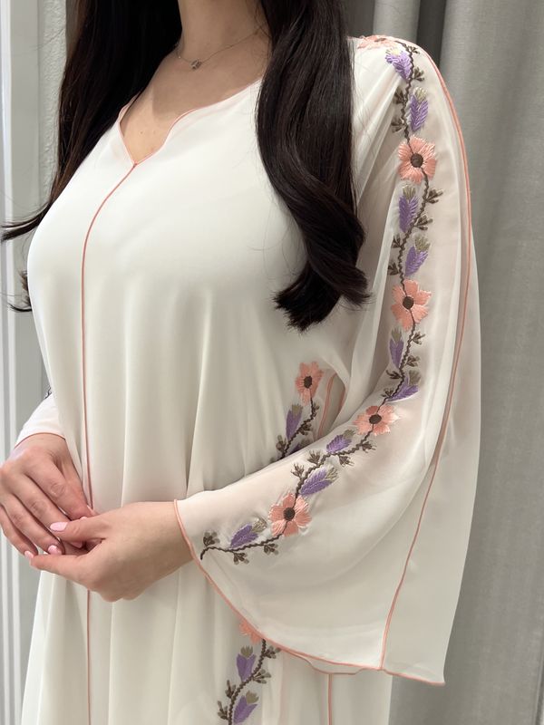 Chiffon Machine Embroidery