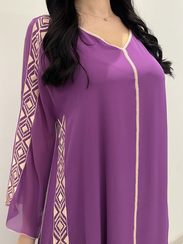 Chiffon Machine Embroidery