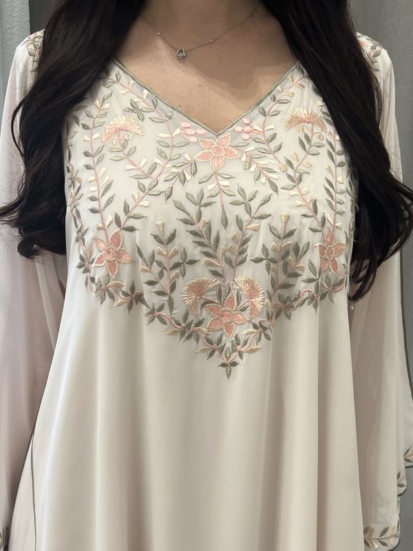 Chiffon Machine Embroidery