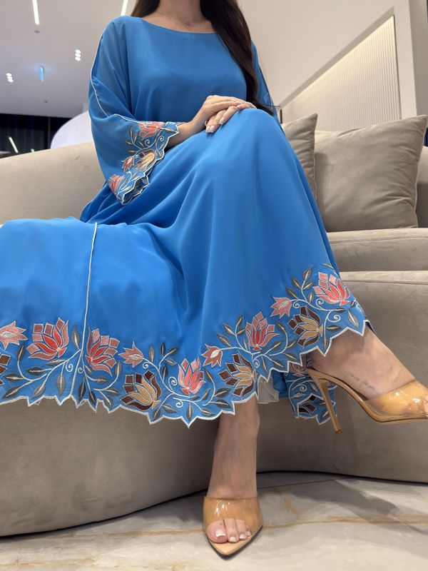 Chiffon Machine Embroidery