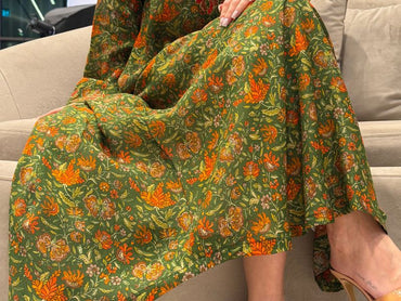 Pure silk linen Embroidery