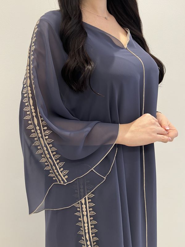 Chiffon Machine Embroidery