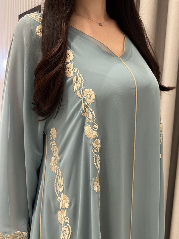 Chiffon Machine Embroidery