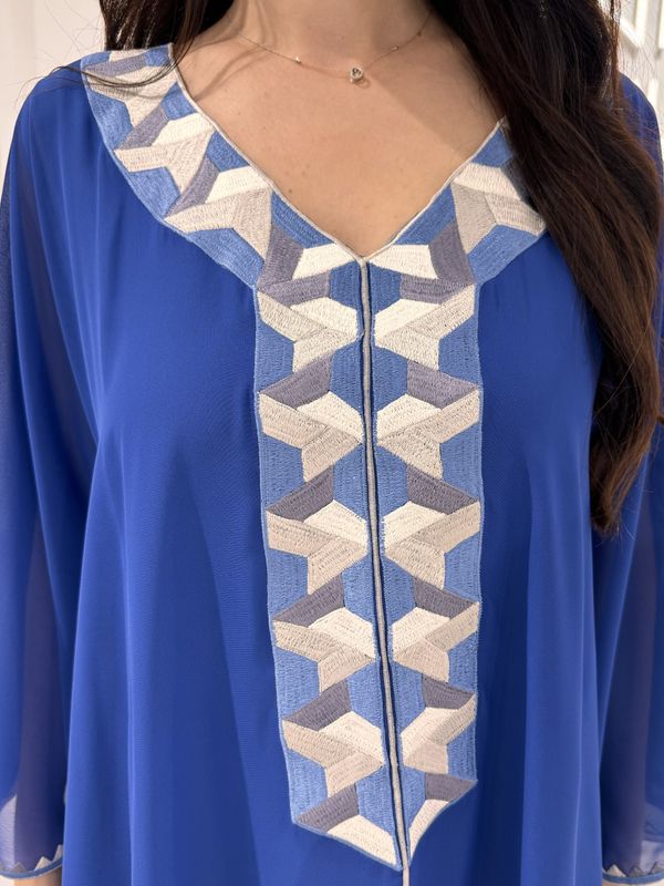 Chiffon Machine Embroidery