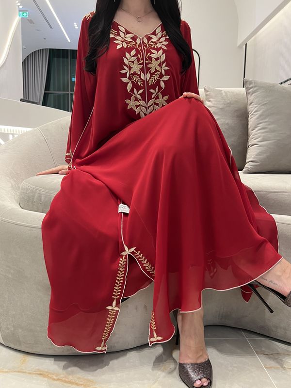 Chiffon Machine Embroidery