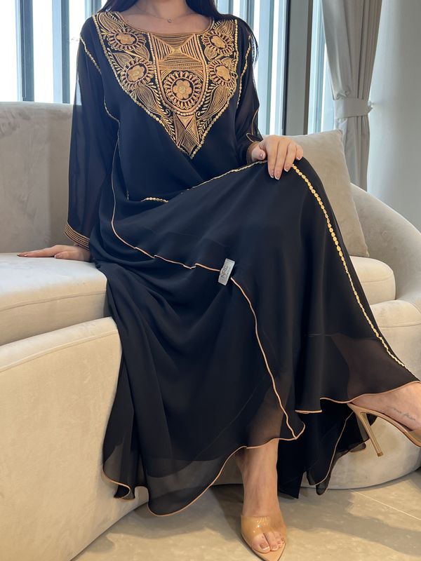 Chiffon Machine Embroidery