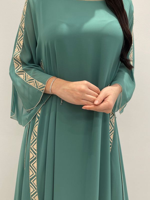 Chiffon Machine Embroidery