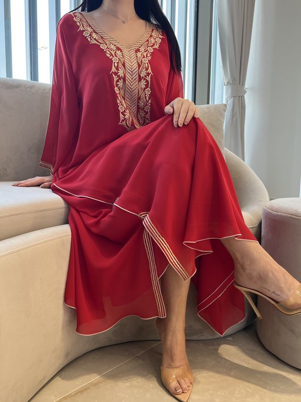 Chiffon Machine Embroidery