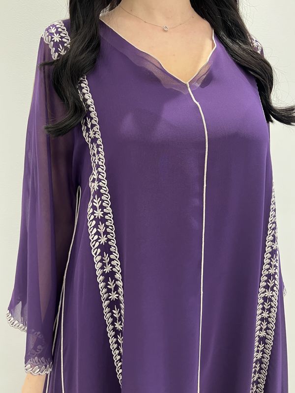 Chiffon Machine Embroidery