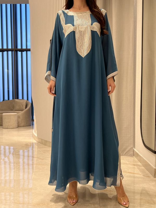 Chiffon Machine Embroidery