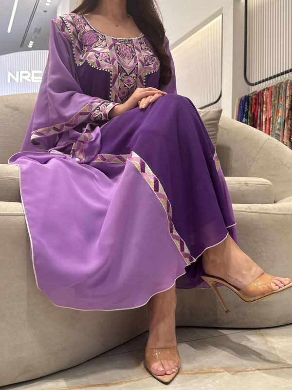 Chiffon Machine Embroidery