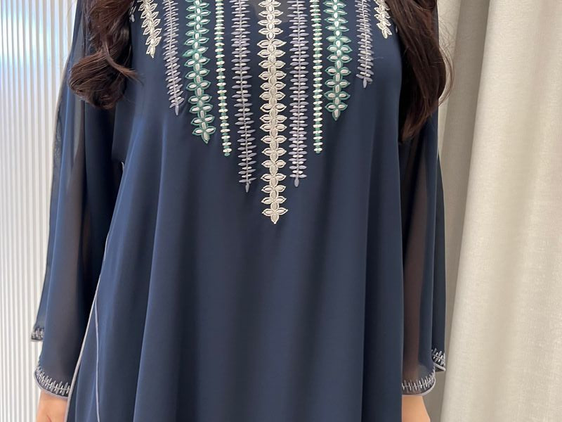 Chiffon Machine Embroidery