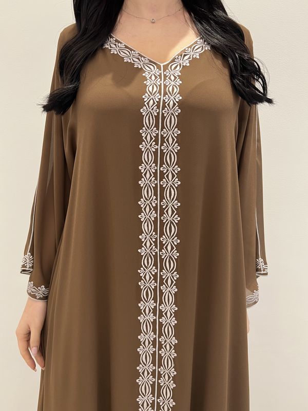 Chiffon Machine Embroidery