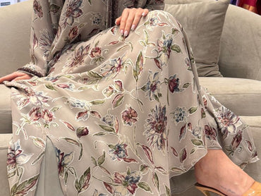 Silk Chiffon Jackard