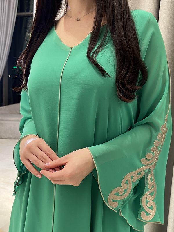 Chiffon Machine Embroidery