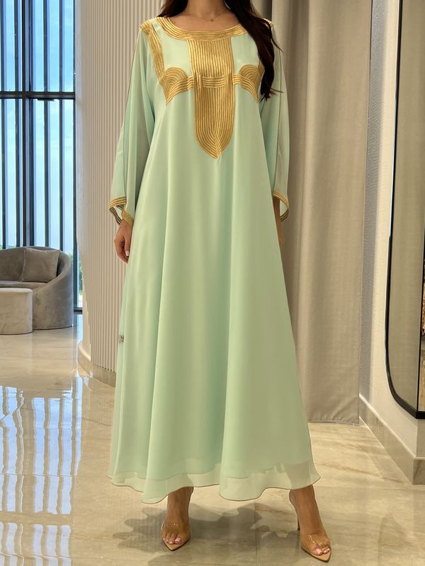 Chiffon Machine Embroidery