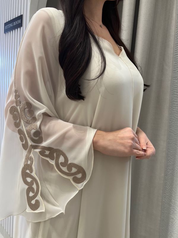 Chiffon Machine Embroidery