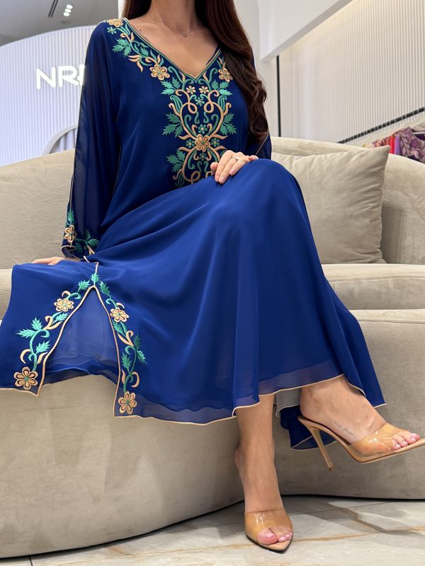 Chiffon Machine Embroidery