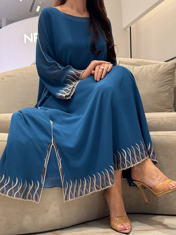 Chiffon Machine Embroidery