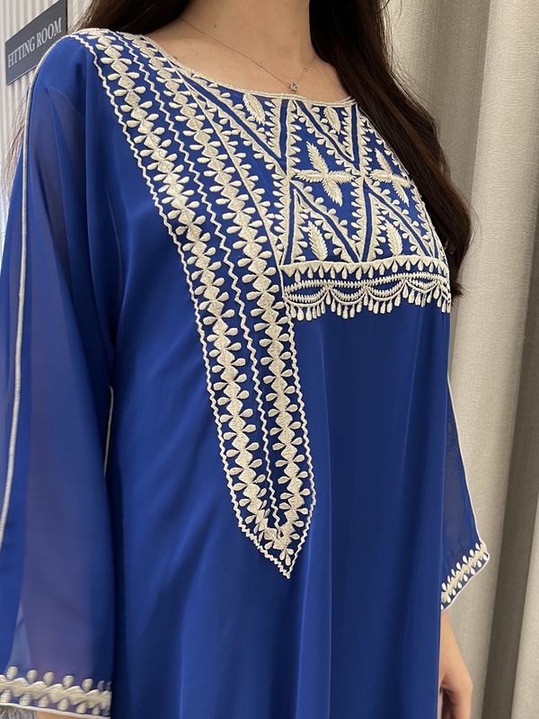 Chiffon Machine Embroidery