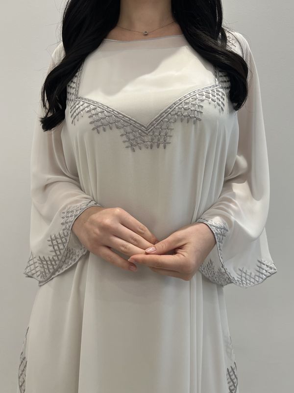 Chiffon Machine Embroidery