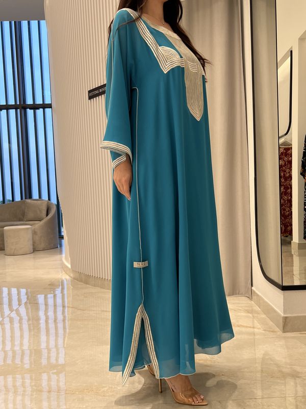 Chiffon Machine Embroidery