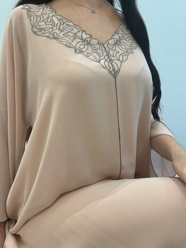 Chiffon Machine Embroidery