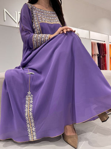 Chiffon Machine Embroidery