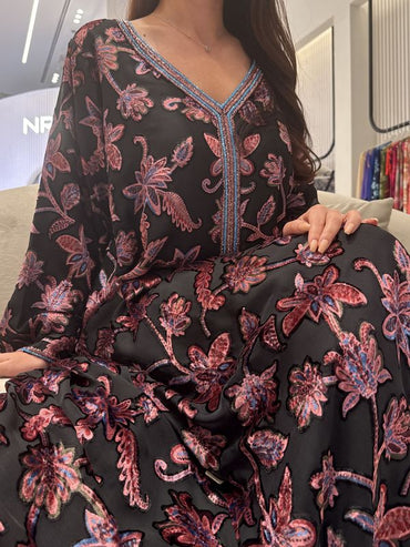 Printed Velvet Handmade