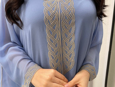 Chiffon Machine Embroidery