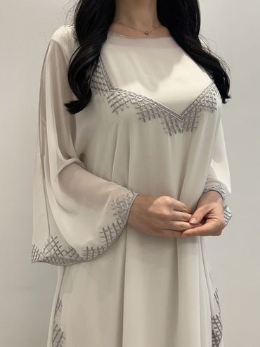 Chiffon Machine Embroidery