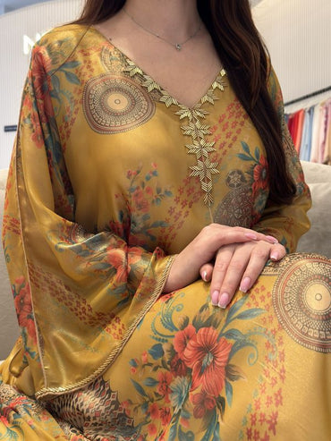 Chiffon Handmade Embroidery