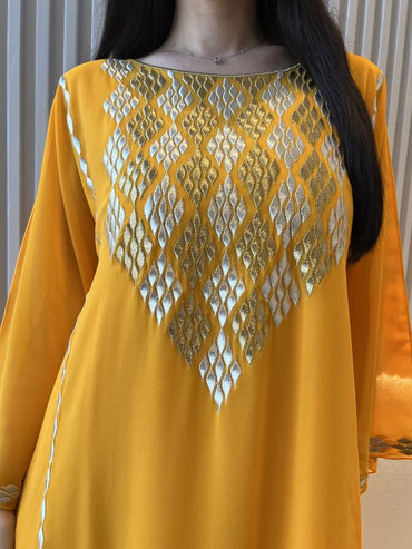 Chiffon Machine Embroidery