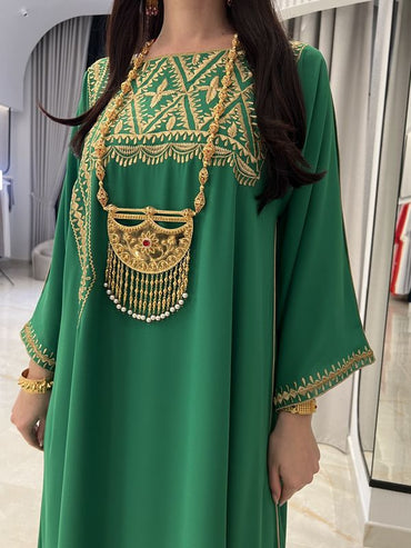 Crepe Machine Embroidery