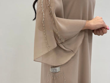 2 Pc Chiffon Handmade Embroidery