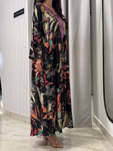 Pure Silk M5awar embroidery