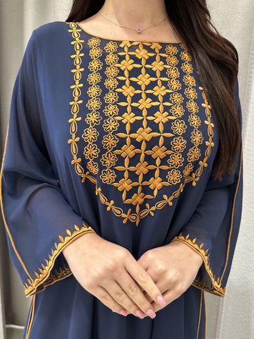 Chiffon Machine Embroidery