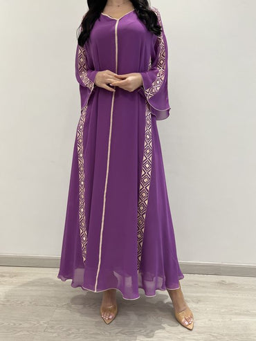 Chiffon Machine Embroidery