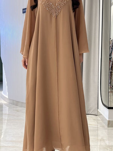 2 Pc Chiffon Handmade Embroidery