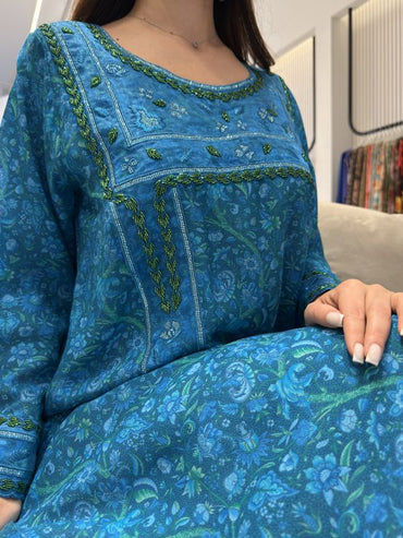 Pure silk linen Embroidery